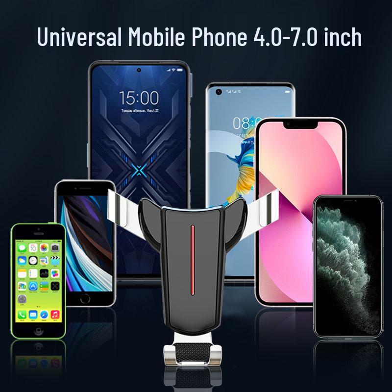 Schwerkraftgesteuerte rotierende Autohalterung aus Aluminiumlegierung mit Saugnapf