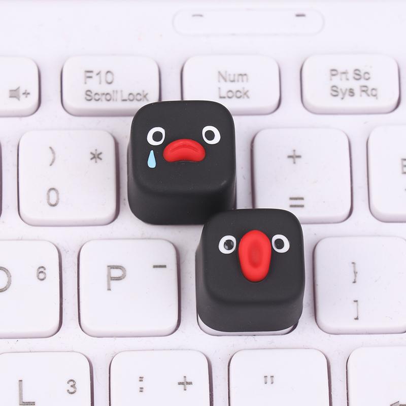 Anime-Serie Pinguin Personalisierte Kreative Harz Mechanische Tastatur Dekorative Esc-Tastenkappe Geschenk