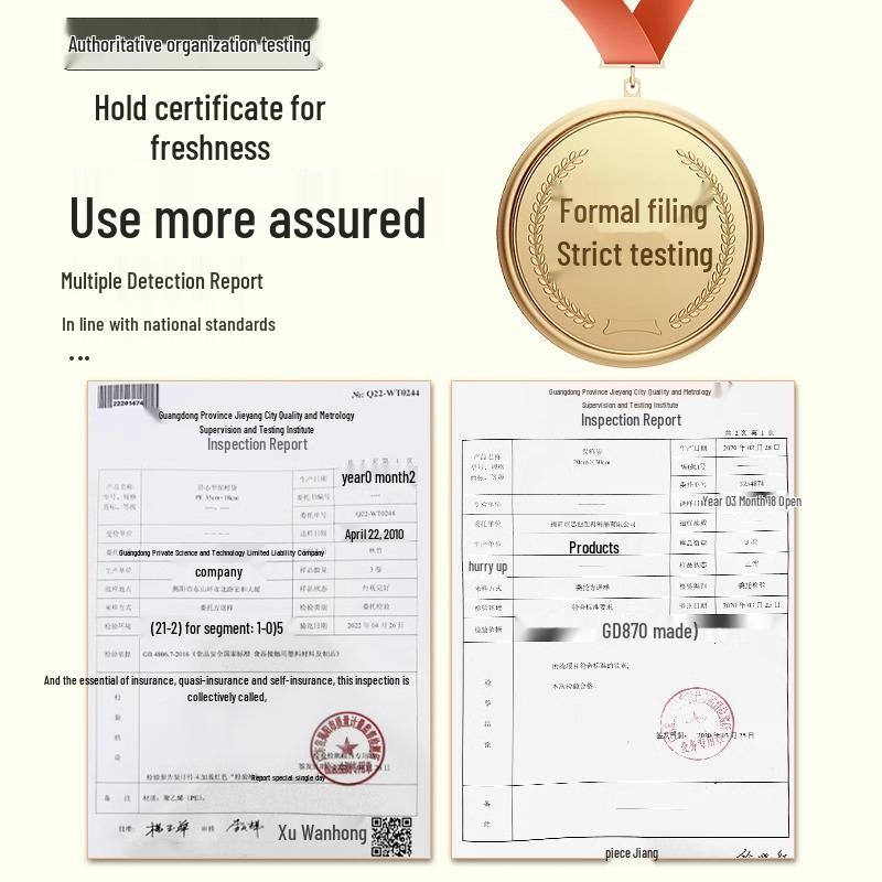 Disposable Vest-Style Food-Grade Kitchen Bags for Fresh-Keeping