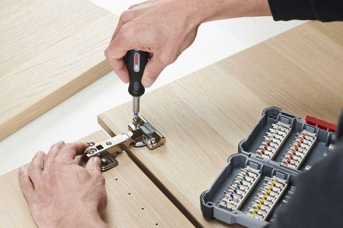 Coffret D'embouts - BOSCH - 2607017692 - 44 Pièces - Acier S2 - Hexagonal