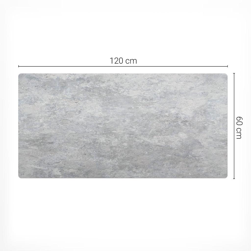 Anti-slip Gaming Mouse Pad Concrete Texture 120X60 Cm