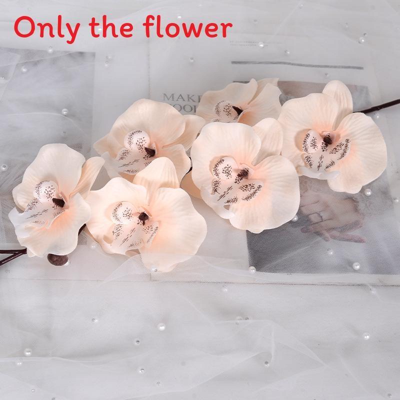 Phalaenopsis Simulation Multicolour Flower Bouquet  For Home And Decor Event