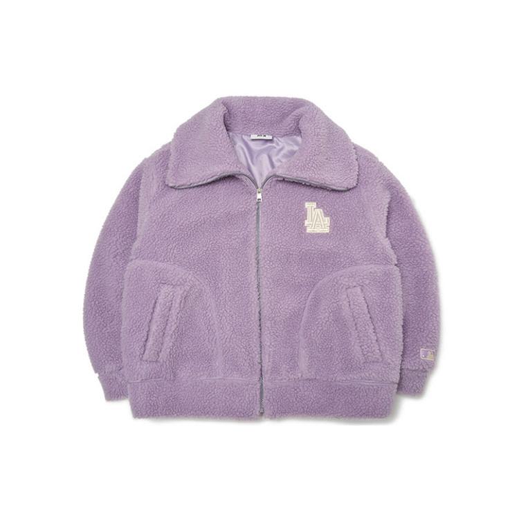 MLB Base Logo Jacket Unisex Purple 3AJPF0216-07LDL L