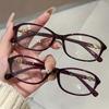 3PCS Anti-blue Light Reading Glasses Korean Version Fashion Ladies Glasses TR Material Frame Personality Elegant