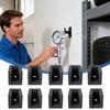Tool Racks For Garage Walls 10 Pieces Space-Saving Hanger Pneumatic Tool Wall Mount For Garage Workshop Auto Repair Car Wash