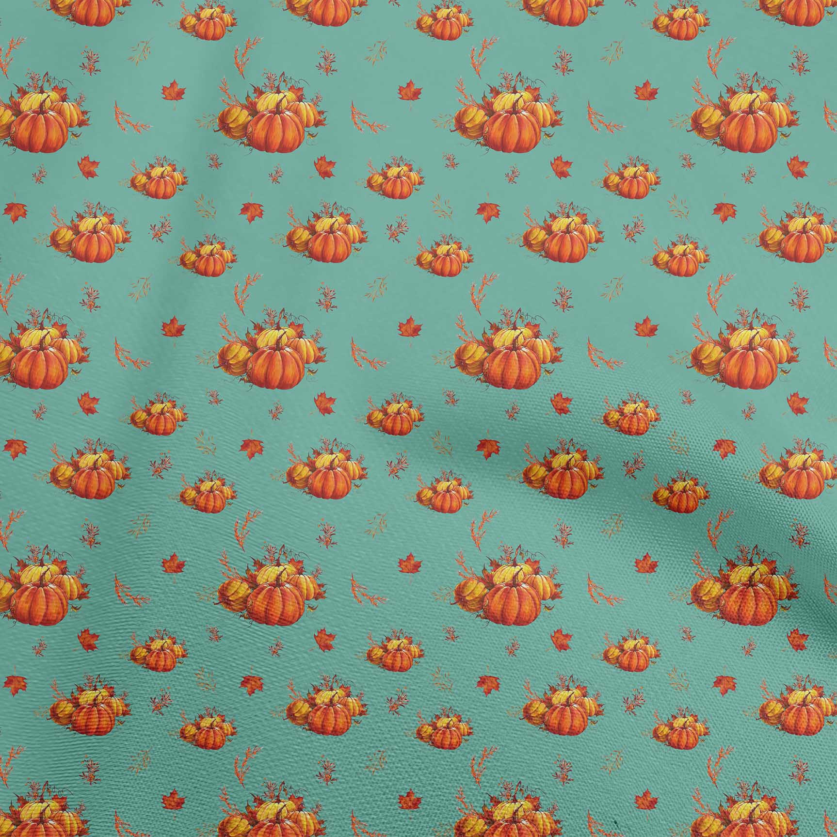 

OneOone Cotton Flex Dusty Blue Fabric Harvest Craft Projects Decor Fabric Printed By The Yard 40 дюймів 42 Inch Wide - Viscose Chiffon чирок зелений колір