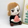 24cm JJK Plush Dolls Kugisaki Nobara Watermelon Sitting Geto Suguru Prison Realm Plush Anime Soft Stuffed Cartoon Toys Kids Gift