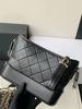 Women's 2025 Genuine Leather Hobo Bag - New Fragrance Style, Diamond Pattern, Chain Strap, Single Shoulder & Crossbody Options