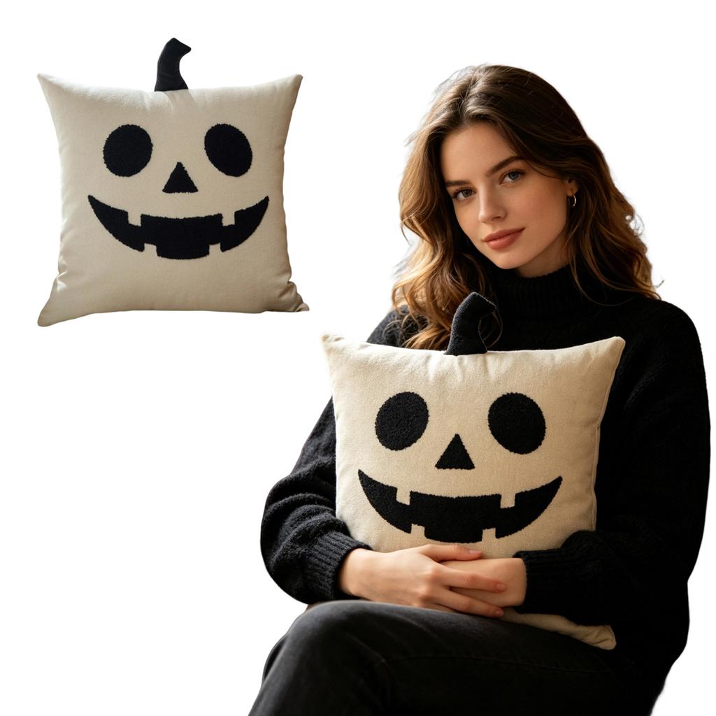 Halloween Cover with Single-Sided Print for Decorative Couch Cushion