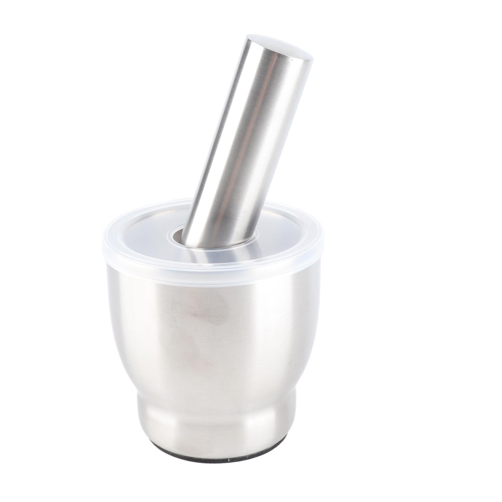 Garlic Press Chopper 304 Stainless Steel Manual Spice Herb Grinder Kitchen Accessory