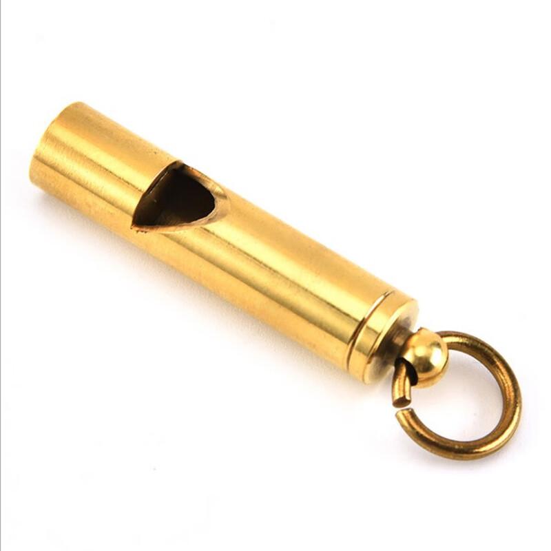 Brangdy Retro Survival Whistle Keychain