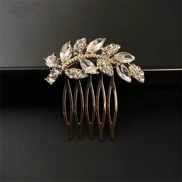 New Geometric Stars Moon Rhinestone Hair Clip Set Snowflake Star Bride Hairpins Women Side Clip Hair Barrettes Hair Accessories