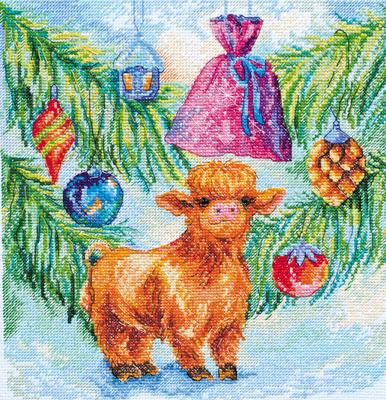 Cross Stitch Kit Abris Art Winter