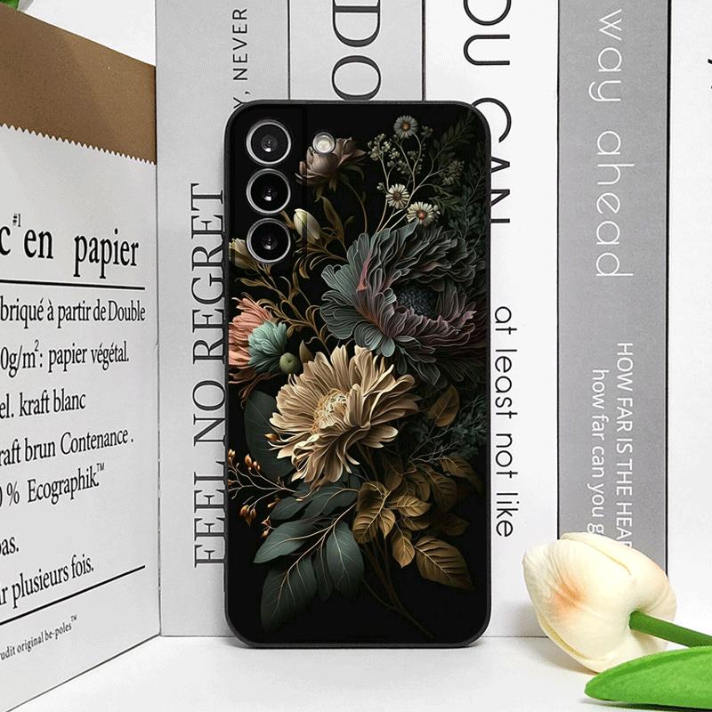 

Flower Peony Print Vintage Floral Pattern Phone Case for Google Pixel 9A 8A 7A 6A 6 7 PRO 8 9 Pro XL 5G Shockproof Soft Covers Google Pixel 7 Pro