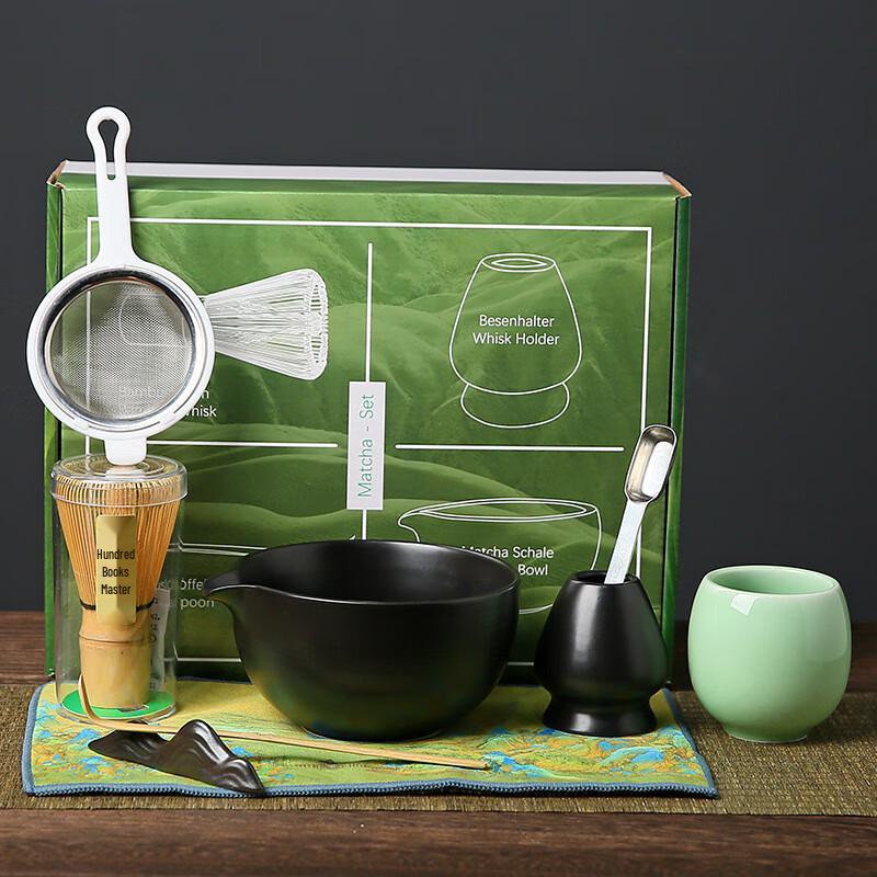 

Japanese Ceramic Matcha Whisking Set