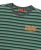 Syupeodeulai Logo Stripe T-Shirt Hunter