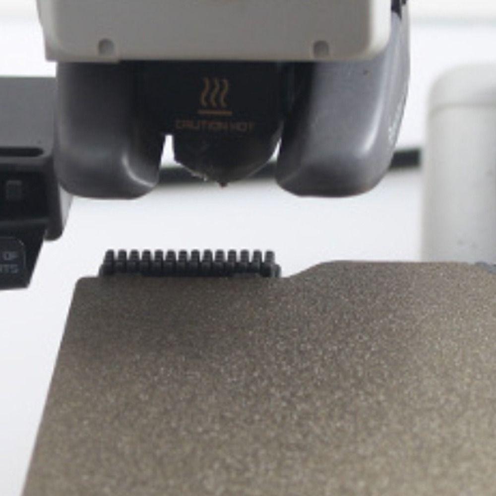 Mounted Design Silicone Brush Scrubber Function Nozzle Wiper Hotbed Mounted Brush  3D Printing