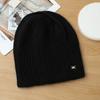 Knitted Thermal Hat Autumn and Winter Rabbit Fur Blended Women's Pullover Stacking Hat
