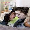 Sága Stmívání Edward Bella Měkká flanelová deka na postel, do ložnice, na pohovku, na piknik, Přehozová deka na přikrytí, Venkovní volný čas, Dřímota, Dárek