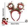Santa Claus Pattern Christmas Headbands Christmas Party Headbands  New Year Celebration