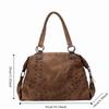 Retro American Style Rivet Shoulder Bags Large Capacity Y2K Shoulder Bag  Outdoor