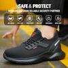 Lightweight Safety Shoes Men Steel Toe Sneakers Puncture Proof Breathable Safety Boots Man Dangerous Construction Work Foorwear