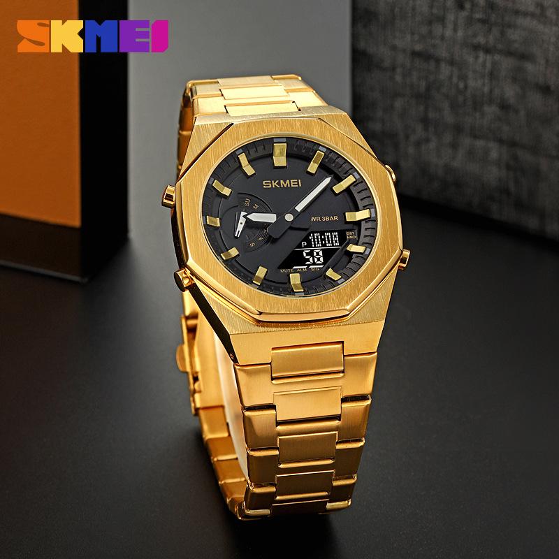 Skmei Popular Men's Watch Fashion Sports Personality Multi-sided Quartz Watch Watch Watch