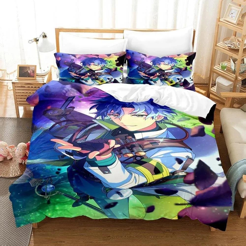 New Game Promise of Wizard Bedding Set Duvet Cover Comforter Bed Set Quilt Cover Pillowcase King Queen Twin Size Boys Girl Adult