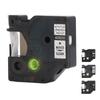 Label Maker Tape 9mm Wide 23ft Long Waterproof Oil Resistant Clear Printing Labeler Tape for DYMO160