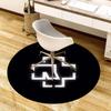 1pc Jigsaw Puzzle Icon Round carpet, Made of Polyester,Perfect for Decorating Office Chairs, Living Rooms fplt040