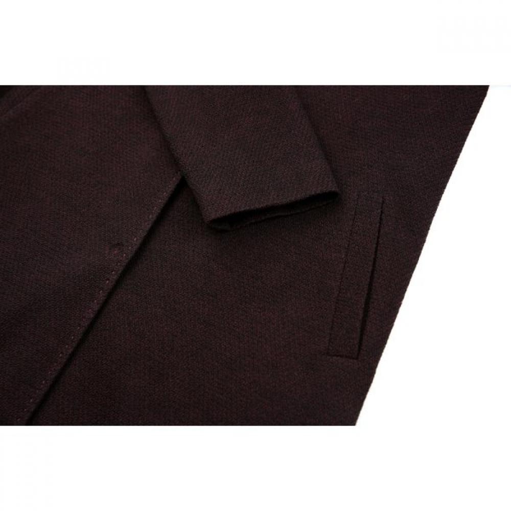 Furina Stand Collar Wool Blend Coat