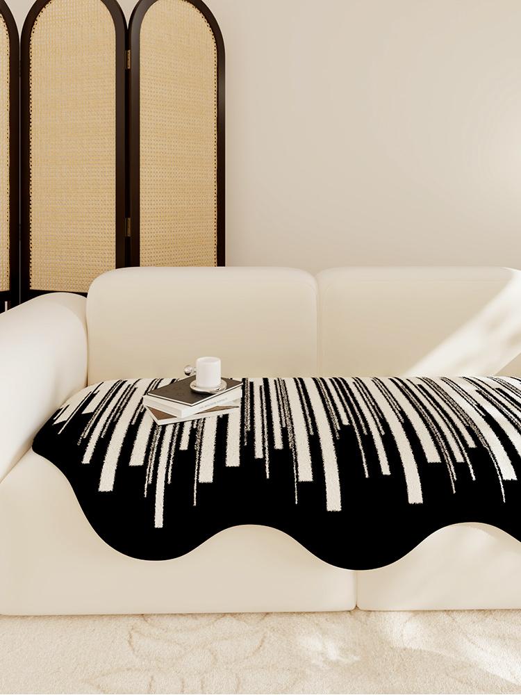 

1 шт. Подушка для дивана специальной формы, всесезонный универсальный чехол для дивана из шенилла, противоскользящий чехол, защитное покрытие для мебели в спальне 90x90cm