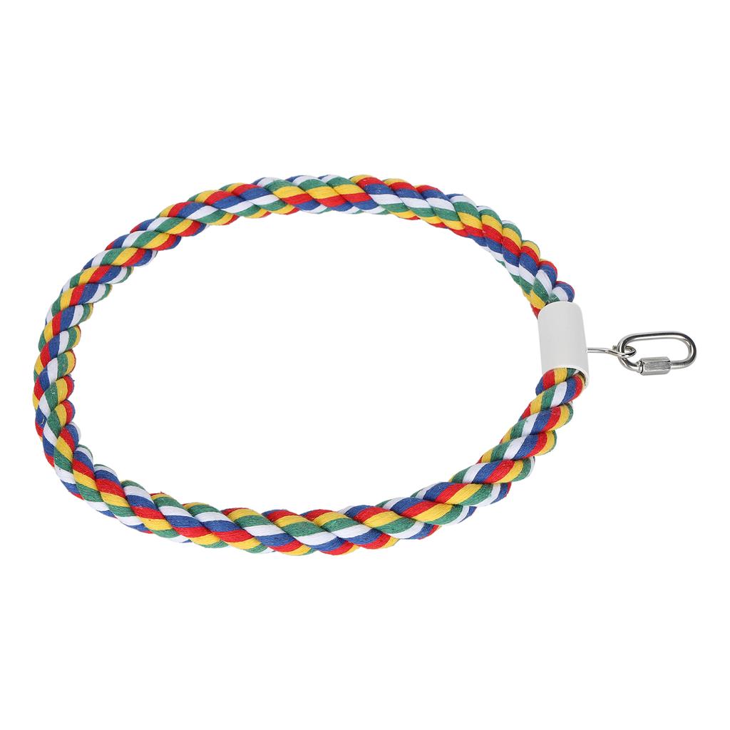 Papagei Kletterring Baumwolle Seil Schaukel Vogel Kauspielzeug für kleine und mittelgroße Papageien