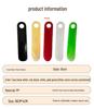 Compact Plastic Shoe Horn - Travel-Friendly Imitation Cow Horn