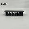 Adhesive Pot Lid Holder Loft Organizer for Cabinet, Self 10 Slots Plastic Food Container Storage Rack, Wall Mounted Space Saving Box Lids Kitchen