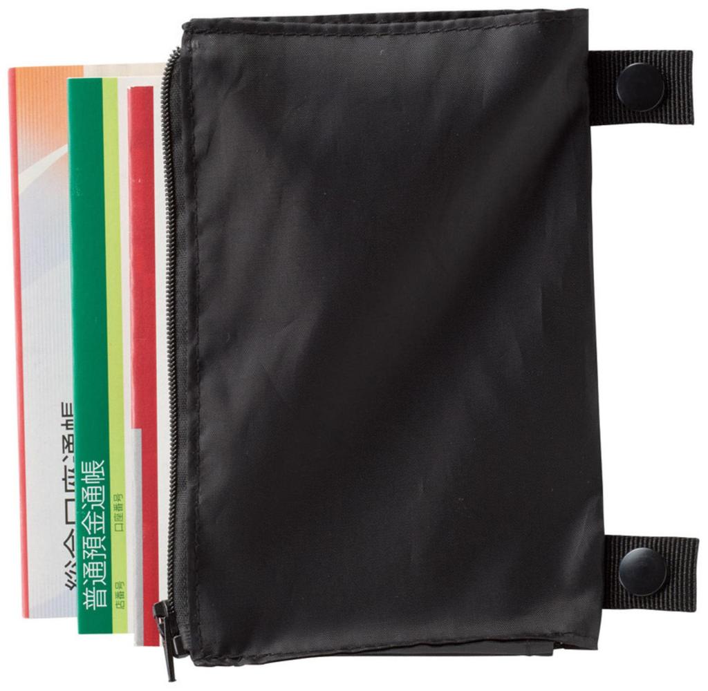 Marutatsu Passbook Valuables Faux Leather Case, Thin, Convenient, Compact, Multi-functional, Pouch, Passbook, Cards, Seals, Stylish,