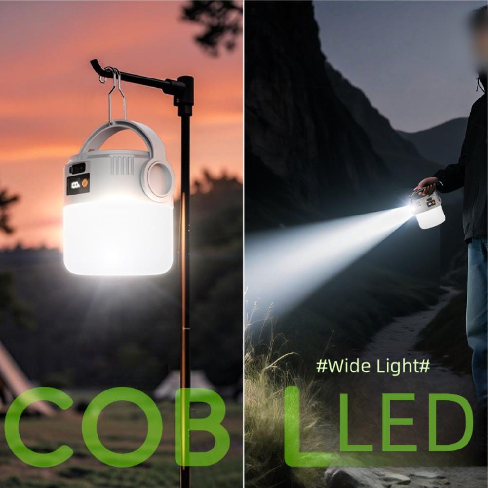 Compact Design Rechargeable Portable Light Solar Camping Light