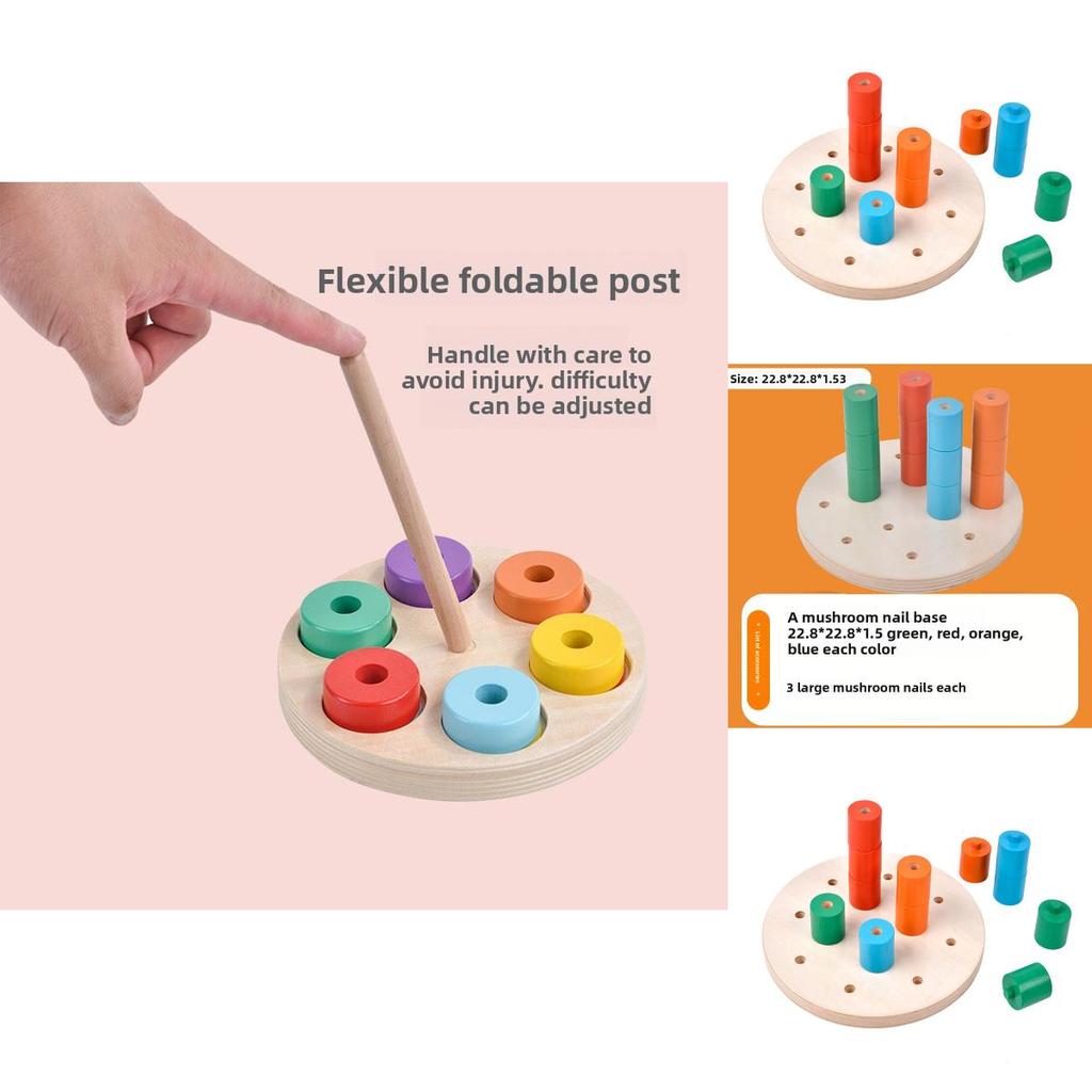 Wooden Children Puzzle Toy For Toddlers Educational Play