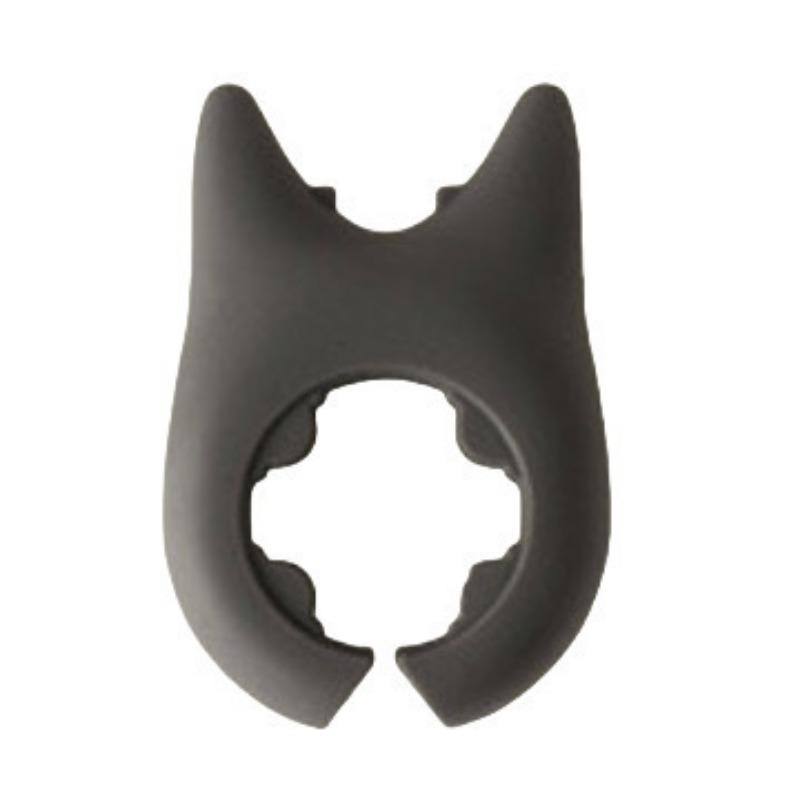 

Набор силиконовых кухонных принадлежностей - Брызгозащитная ложка для супа и держатель для крышки кастрюли, Многофункциональная подставка для лопаток для домашнего и ресторанного использования чёрный