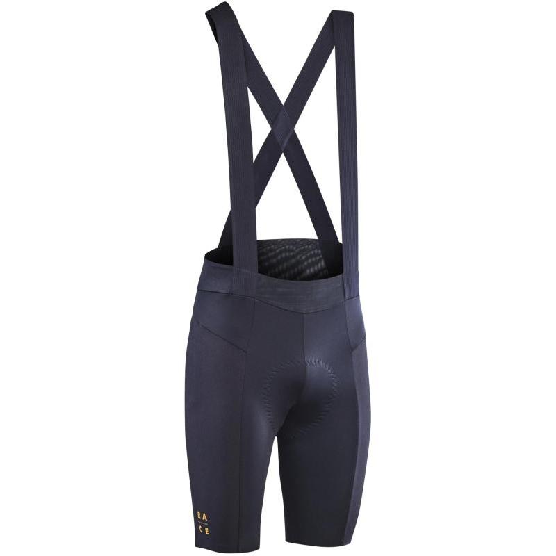 

DECATHLON Удобные Легкие Велошорты с Нагрудником Мужские Черные S чёрный