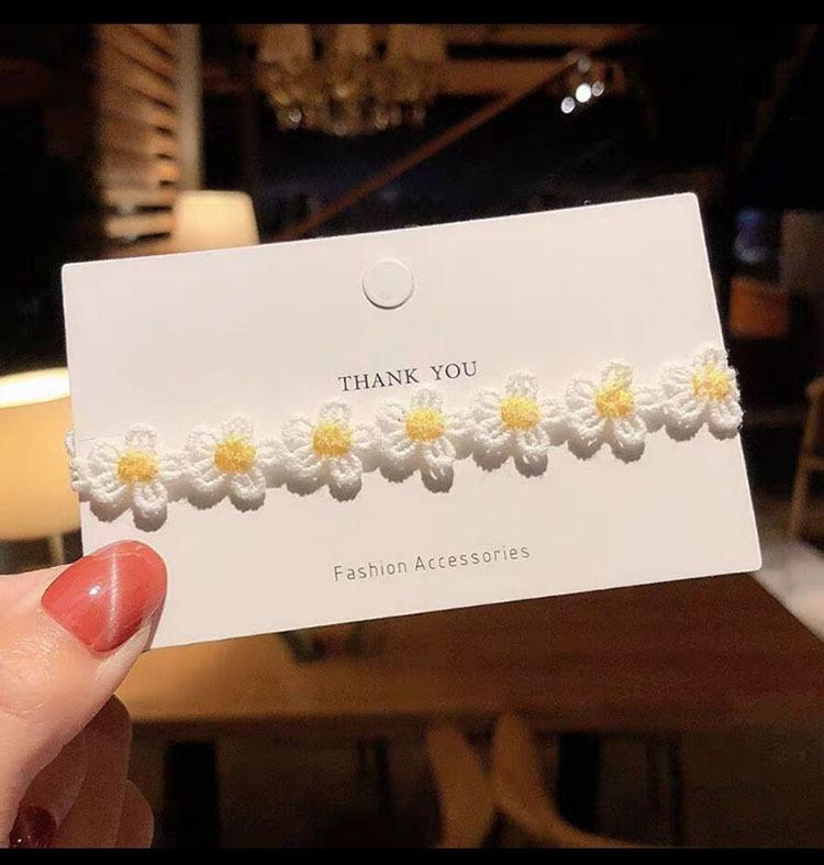 Girocollo con collana in pizzo con fiori dolci per donne e ragazze, ricamo di buona qualità, moda, design romantico, accessorio