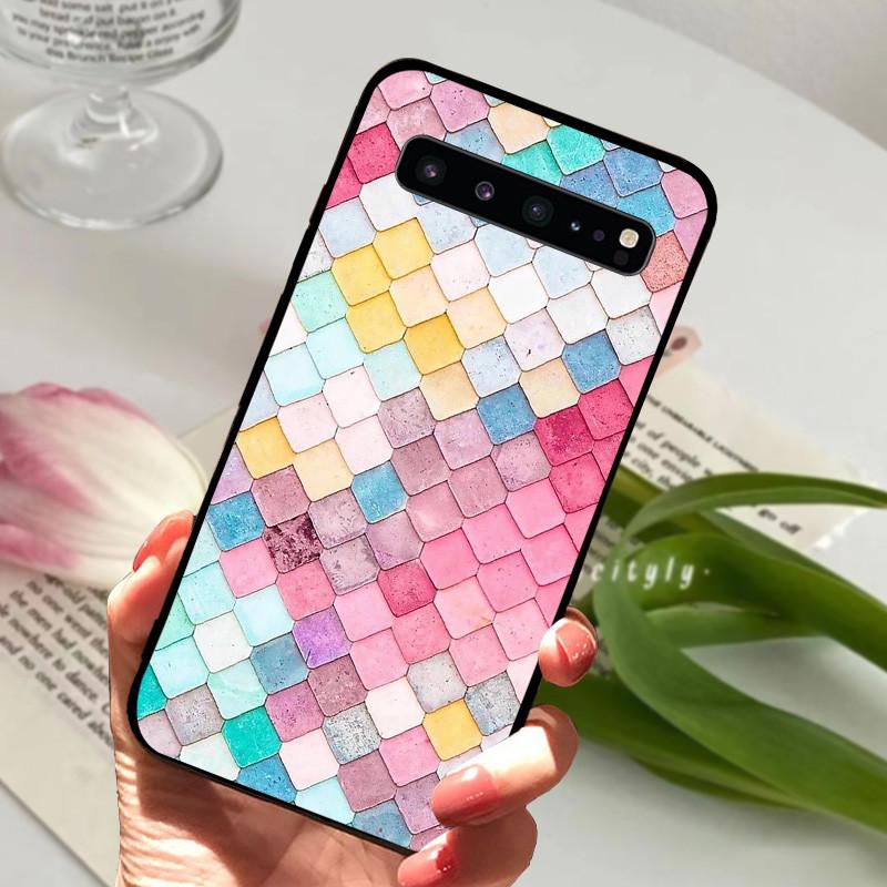 Pro Samsung S10 5G Pouzdro S10 Plus Nárazuvzdorné Mramorové Černé Pouzdra Pro Samsung Galaxy S10 Plus S10e Kryt Silikonový Zadní Nárazník S10+