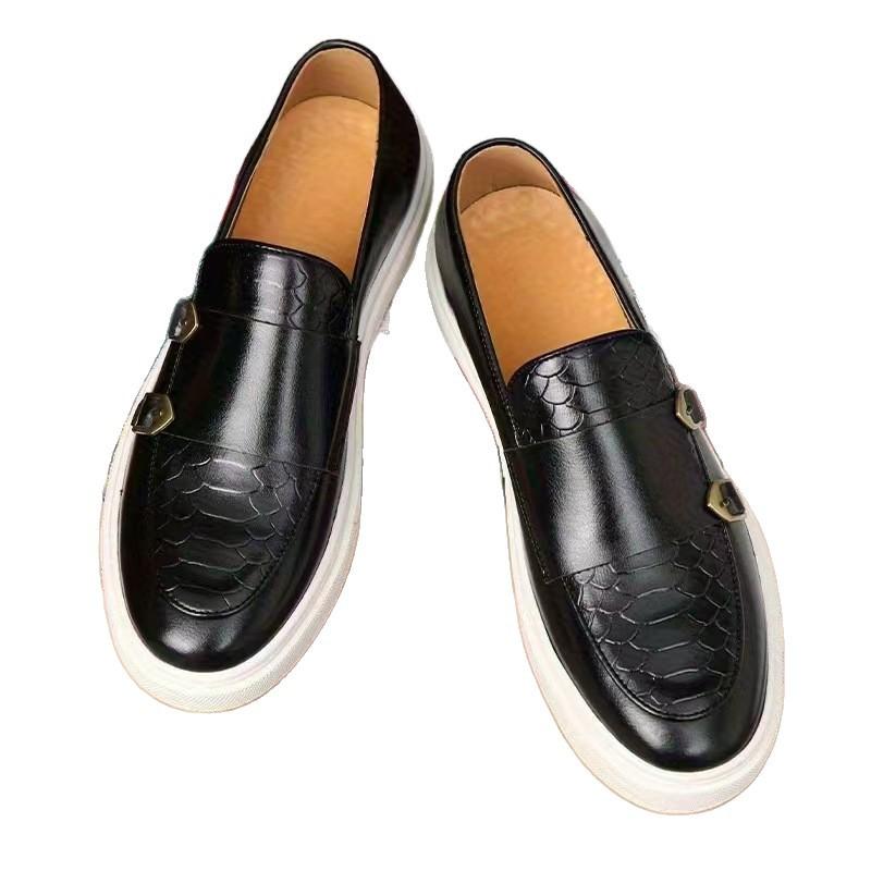 Foreign Trade 48 Large Size Men's Shoes 2025 Popular Fashion Casual Men's Shoes British Style Men's Versatile Leather Shoes