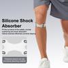 Patella Kneecap Band Adjustable Silicone Knee Tendon Strap Pressurized Protector Knee Pad Shock Absorption Basketball Sports