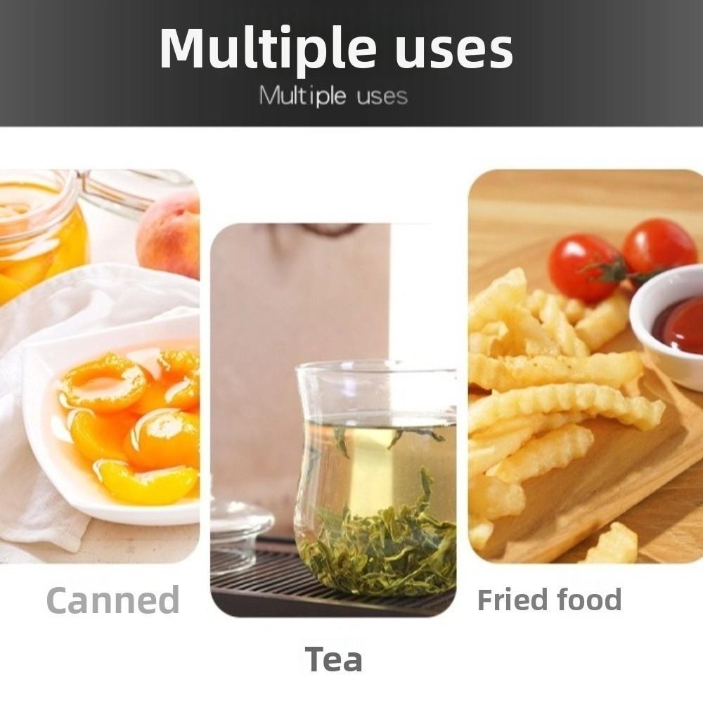 Stainless Steel Food Can Strainer Multipurpose Fruit Can Strainer Canned Food Drainer  Kitchen