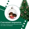 Christmas Ball Ornaments Shatterproof Transparent Decor Hangable Dog Balls For Shopping Mall Bedroom Window Store Home Holiday