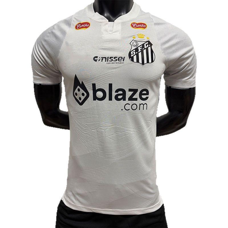 2526 Santos Jersey Football Uniform Player Edition L белый