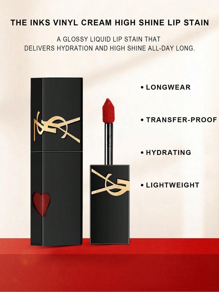 YSL The Inks #610/#416 5.5ML Vinyl Cream - Longwear Transfer - Proof Lip Stain