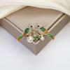 Elegant Women's Brooch: Versatile Bow & Insect Flower Design with Anti-Exposure Feature