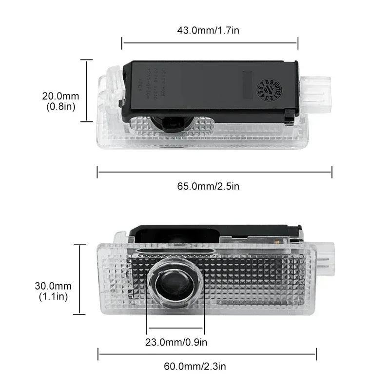 -LED Car Door Welcome Lamp For BMW 1 5 6 3 7 series X1 X3 X5 M3 M5 Z4 F10 F30 F13 E86 E87 E60 E63 E68 Car Door light Accesssory